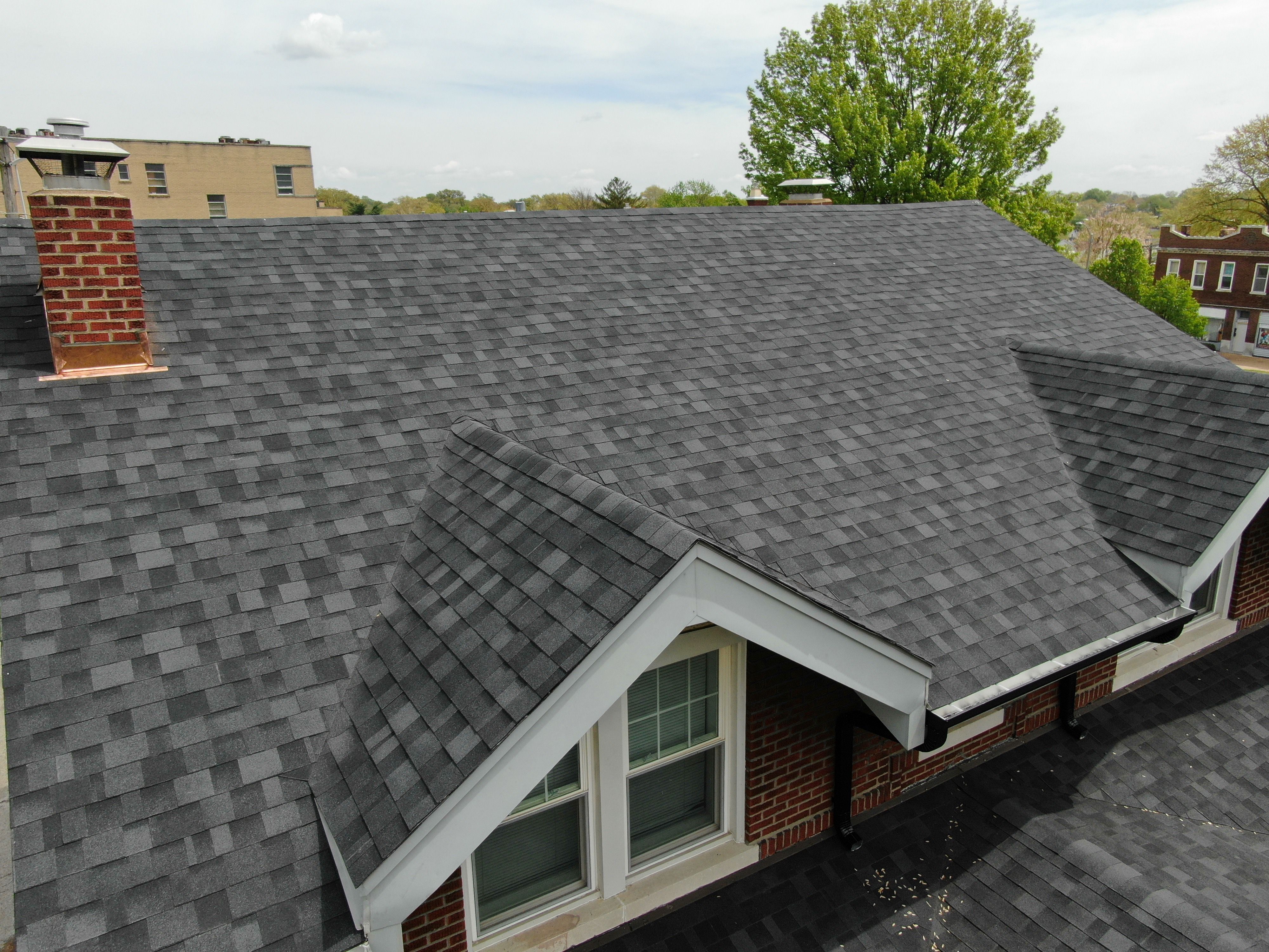 Shingle Roof Installed by West County Roofing