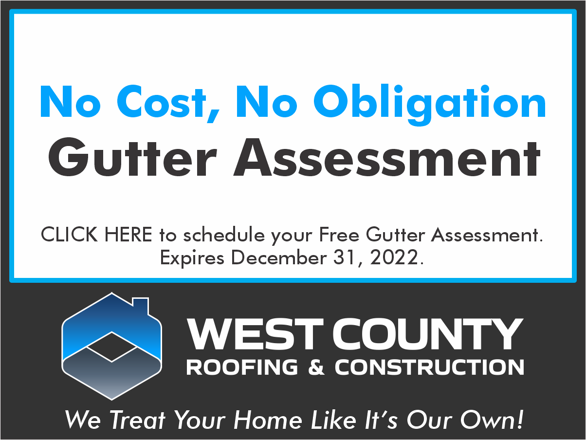 No Cost Gutter Assessment near St. Louis MO