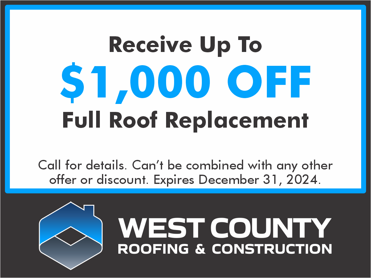 $1000 Off Full Roof Replacement